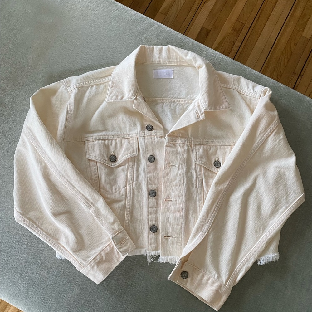 Boyish Jeans Cropped Denim Jacket Size S
